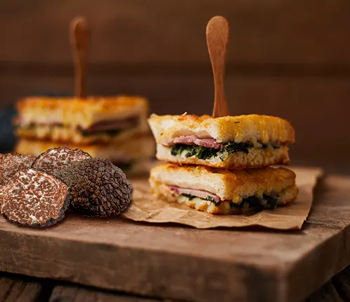 Croque-monsieur truffe